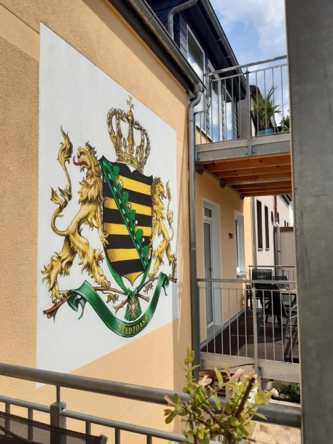 Stadtoase Geraeumige Gaestewohnungen Mit Balkon, Komfort, Modernitaet Und Ruhe, Fuer Monteure Geeignet, Free Wifi Frankenberg Luaran gambar